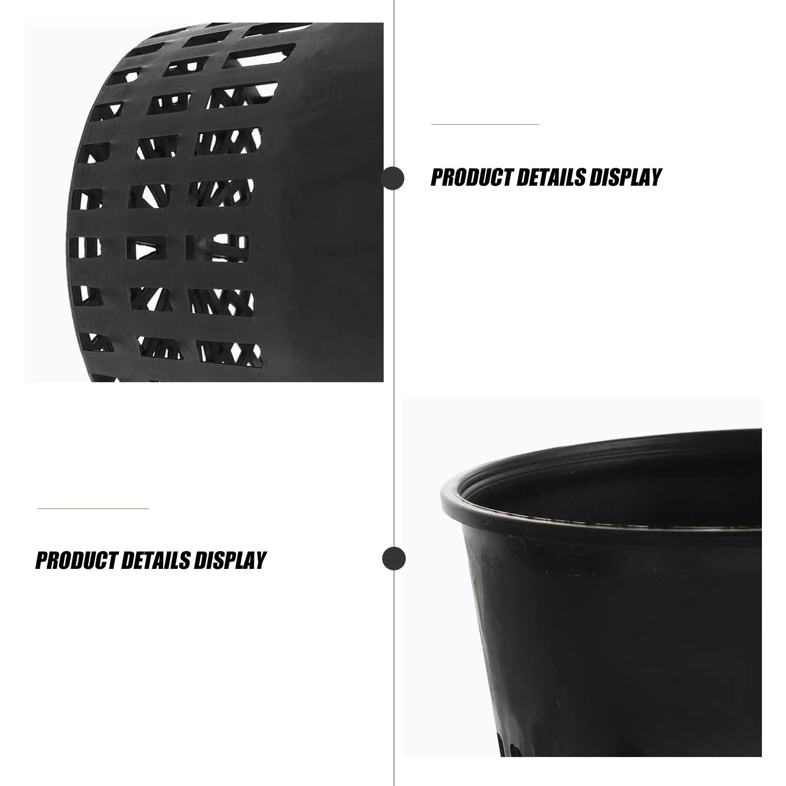30 Pcs Hydroponic Planting Baskets Hollow Design Breathable Safe Durable Mesh Garden Plant Basket Plastic Flowerpot For Plants
30 Pcs Hydroponic Planting Baskets Hollow Design Breathable Safe Durable Mesh Garden Plant Basket Plastic Flowerpot For Plants