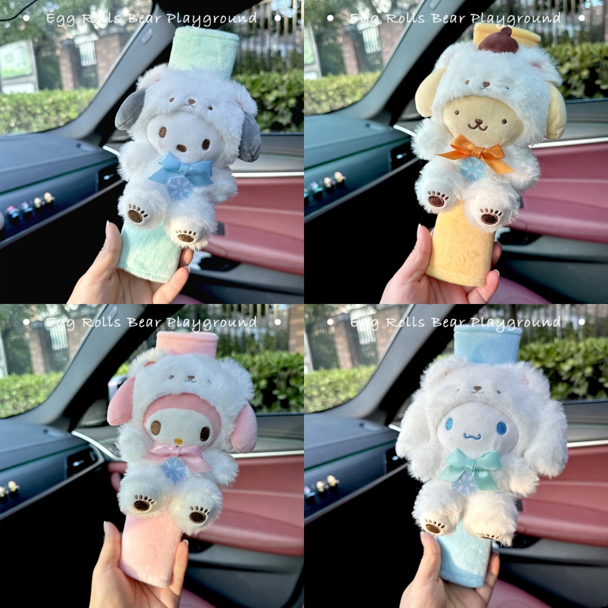 Cartoon Cute Melody General Motors Seat Belt Covers, Plush Seat Belt Shoulder Protectors, Car Interior Accessories
Cartoon Cute Melody General Motors Seat Belt Covers, Plush Seat Belt Shoulder Protectors, Car Interior Accessories