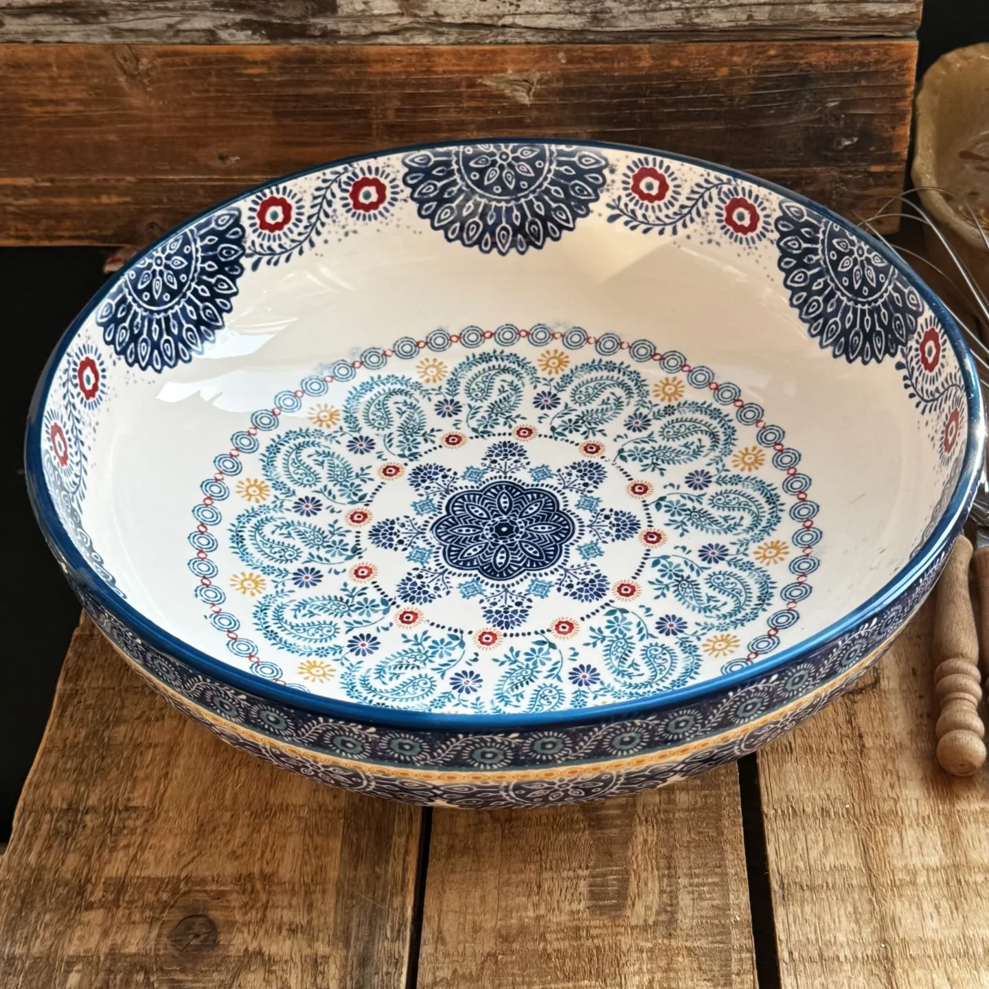 n Blue Cerc Dining Utensils Sauer Fi Bowl Kitchen Storage Large Basin Fruit Boiled Meat Basin round ape China
n Blue Cerc Dining Utensils Sauer Fi Bowl Kitchen Storage Large Basin Fruit Boiled Meat Basin round ape China