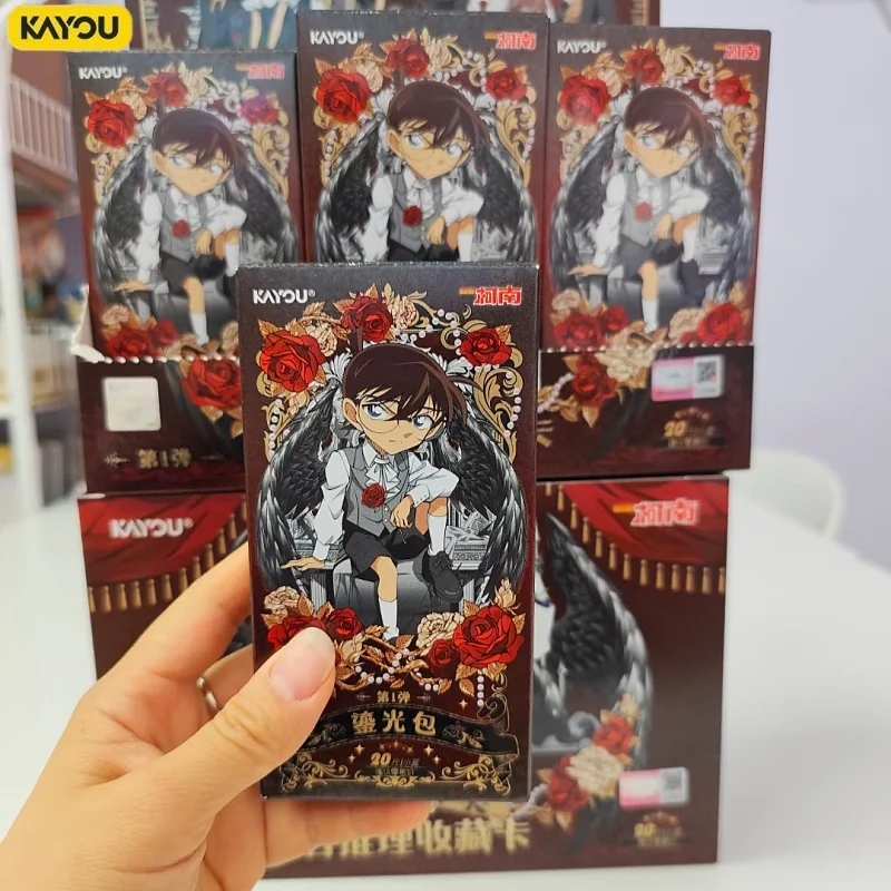 Original KAYOU Detective Conan Gilded Light Bag Vol.1 Reasoning Collection Card Kaitou Kiddo Rachel Moore Anime Character Cards
Original KAYOU Detective Conan Gilded Light Bag Vol.1 Reasoning Collection Card Kaitou Kiddo Rachel Moore Anime Character Cards