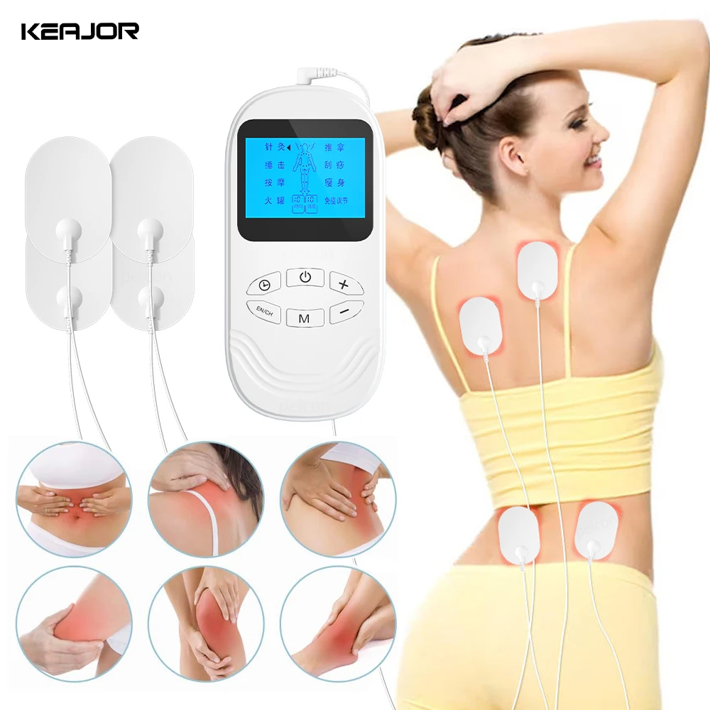 EMS Pulse Muscle Massager USB Rechargeable Electric Muscle Stimulator Acupuncture Body Meridian Physiotherathy Muscle Pain Relax
EMS Pulse Muscle Massager USB Rechargeable Electric Muscle Stimulator Acupuncture Body Meridian Physiotherathy Muscle Pain Relax