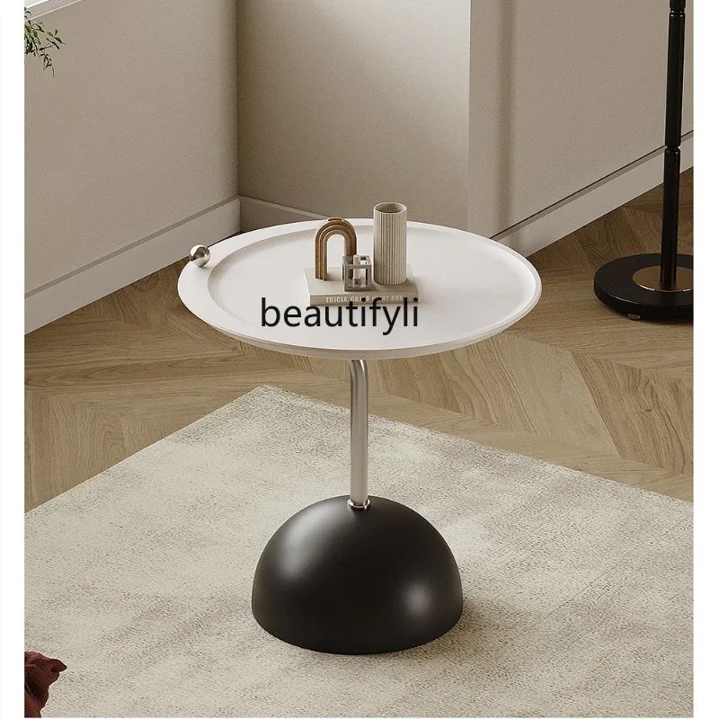 A15 Italian Minimalist Creative Side Table Home Living Room Designer Paint Stainless Steel Small Apartment round Modern Minimali
A15 Italian Minimalist Creative Side Table Home Living Room Designer Paint Stainless Steel Small Apartment round Modern Minimali