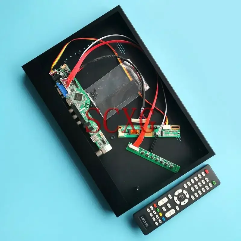 Metal Case+Analog TV Driver Board Fit LTN141AT02 LTN141AT03 1CCFL VGA AV USB HDMI-Compatible DIY Kit 14.1" 30 Pin LVDS 1280*800
Metal Case+Analog TV Driver Board Fit LTN141AT02 LTN141AT03 1CCFL VGA AV USB HDMI-Compatible DIY Kit 14.1" 30 Pin LVDS 1280*800