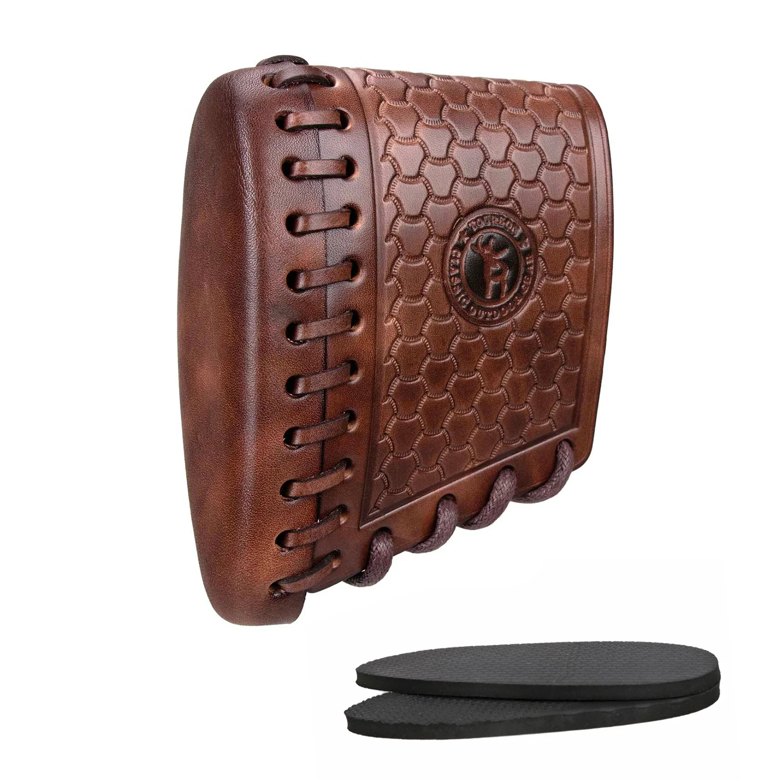 Tourbon Hunting Accessories Leather Adjustable Recoil Reducer Pad Rifle Buttstock Extension with Inserts Protector Pad
Tourbon Hunting Accessories Leather Adjustable Recoil Reducer Pad Rifle Buttstock Extension with Inserts Protector Pad