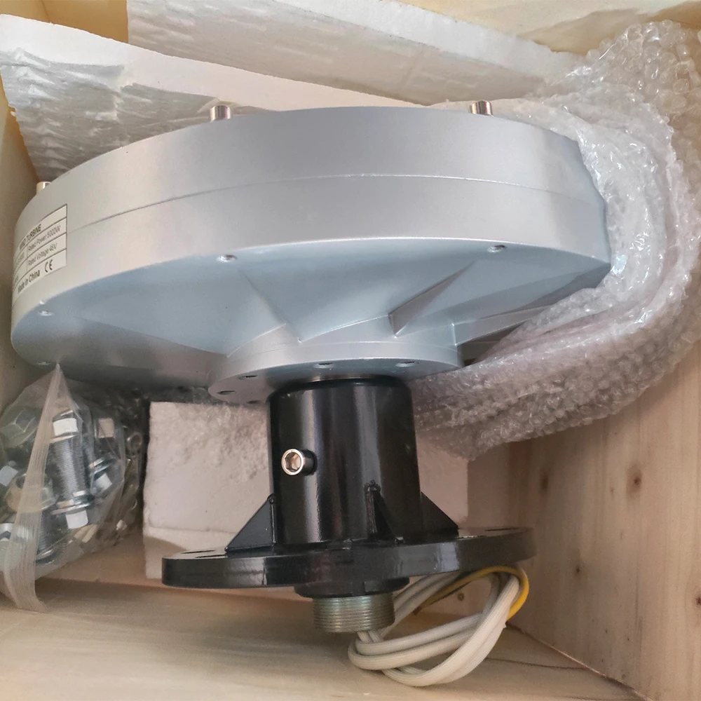 High Effiiciency Low Noise 3Phase AC 5KW 8KW 10KW 24V 48V 96V 220V Maglev Gearless Permanent Magnet Generator For Turbine
High Effiiciency Low Noise 3Phase AC 5KW 8KW 10KW 24V 48V 96V 220V Maglev Gearless Permanent Magnet Generator For Turbine