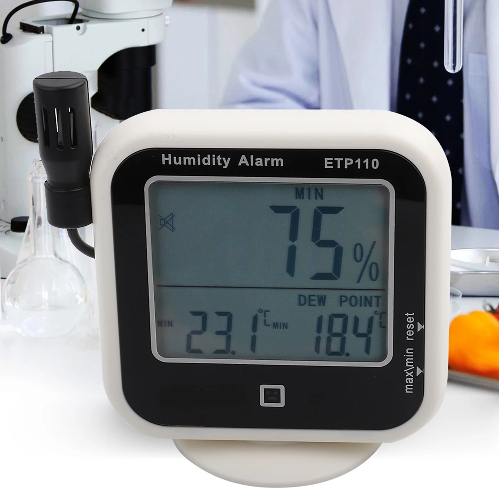 ETP110 Digital Hygrometer Humidity Dew Point Meter for Home /Laboratory ETP110 Digital Hygrometer