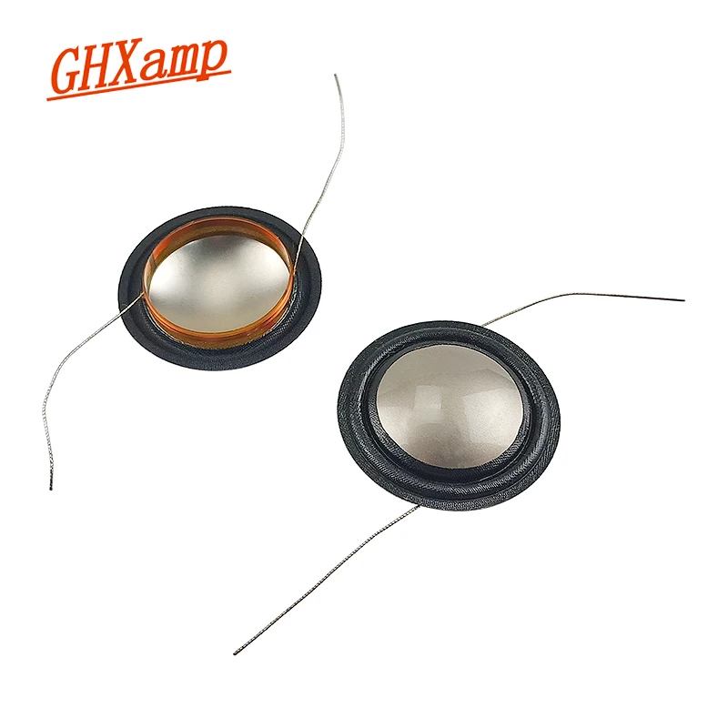 20.4 mm 4ohm Speaker Imported Titanium Film With Silk edge Copper clad Aluminum coil Tweeter voice coil special 2PCS
20.4 mm 4ohm Speaker Imported Titanium Film With Silk edge Copper clad Aluminum coil Tweeter voice coil special 2PCS