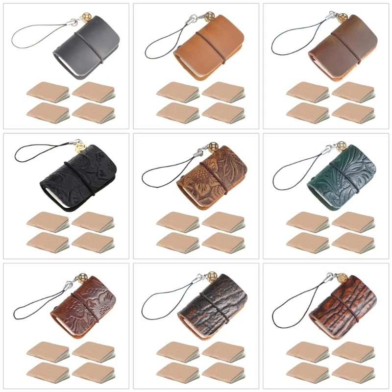 Sturdy Leather Bound Pocket Notebook Multipurpose Leather Pocket Writing Book Key Chain for Office or Academic Use
Sturdy Leather Bound Pocket Notebook Multipurpose Leather Pocket Writing Book Key Chain for Office or Academic Use