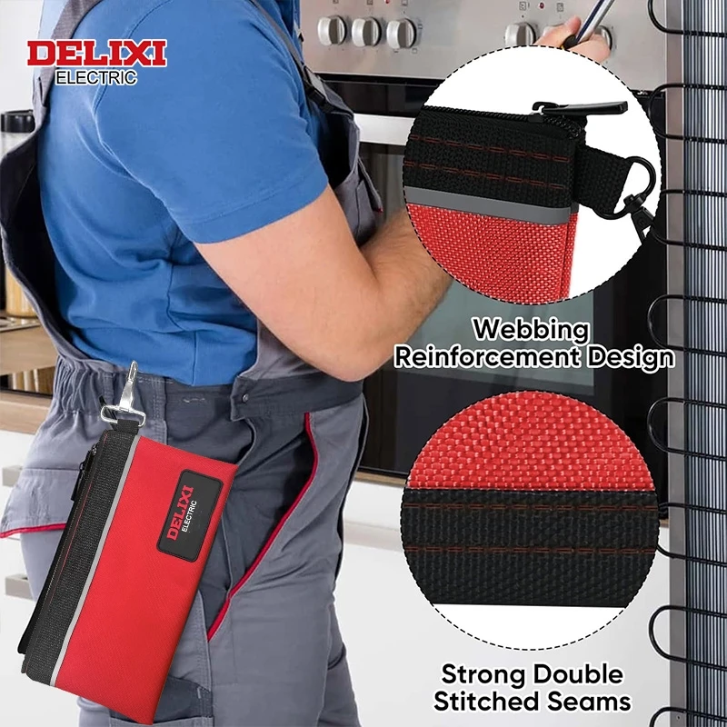 Набор инструментов DELIXl ELECTRlC, 6 шт., комбинация с застежкой-молнией, портативный небольшой набор инструментов, двухслойная ткань Оксфорд, набор инструментов для хранения 1680D
Набор инструментов DELIXl ELECTRlC, 6 шт., комбинация с застежкой-молнией, портативный небольшой набор инструментов, двухслойная ткань Оксфорд, набор инструментов для хранения 1680D