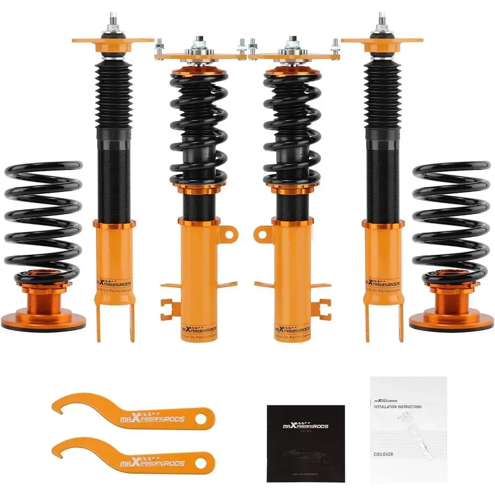 Height Adjustable Suspension Kit for 2007-2013 Altima and 2009-2014 Maxima, Blue Preset Damping Lowering Struts
Height Adjustable Suspension Kit for 2007-2013 Altima and 2009-2014 Maxima, Blue Preset Damping Lowering Struts