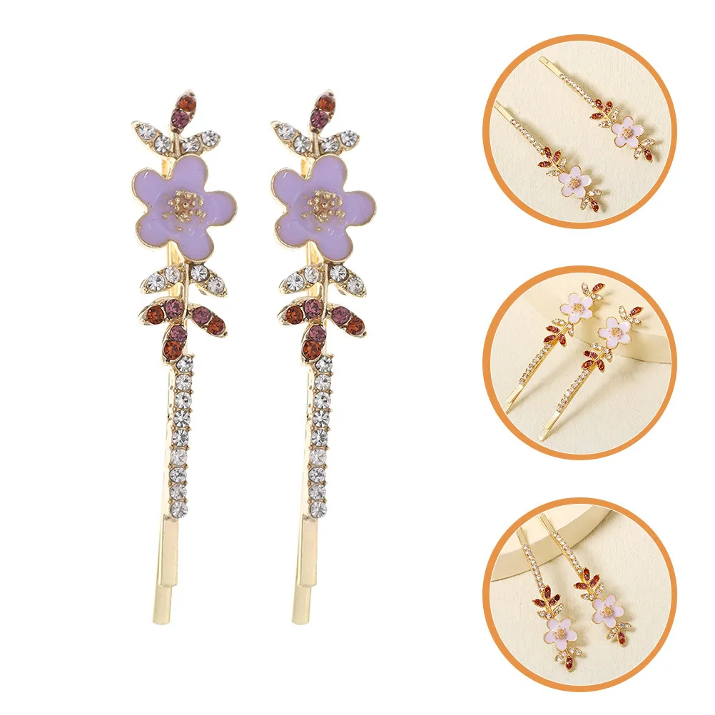 1 Pair Rhinestone Flower Clips For Barrettes Fix Long Short Curly Straight Hair No Slip Bobby Pin Decorative Hairpins
1 Pair Rhinestone Flower Clips For Barrettes Fix Long Short Curly Straight Hair No Slip Bobby Pin Decorative Hairpins