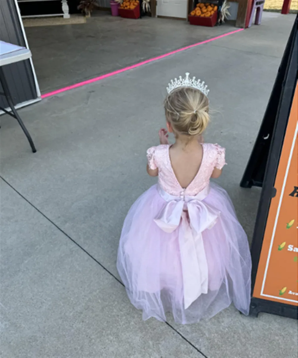Customized Elegant Flower Girl Wedding Dress Princess Appliques with Bow Girls Beauty Pageant Birthday Evening Dress
Customized Elegant Flower Girl Wedding Dress Princess Appliques with Bow Girls Beauty Pageant Birthday Evening Dress