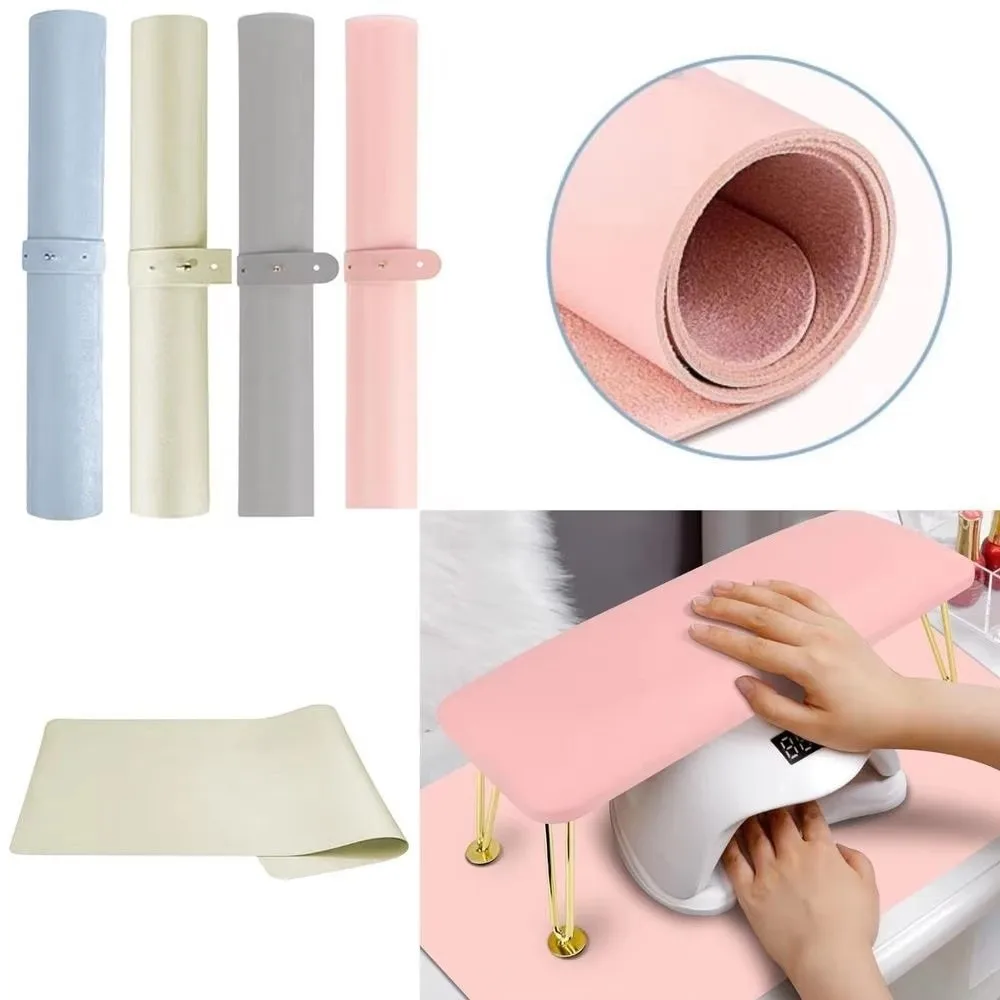 Foldable Nail Art Table Mat Dirt Resistant Leather Nail Armrest Cushion Waterproof Easy To Clean Hand Rest Pad For Nail Salon
Foldable Nail Art Table Mat Dirt Resistant Leather Nail Armrest Cushion Waterproof Easy To Clean Hand Rest Pad For Nail Salon
