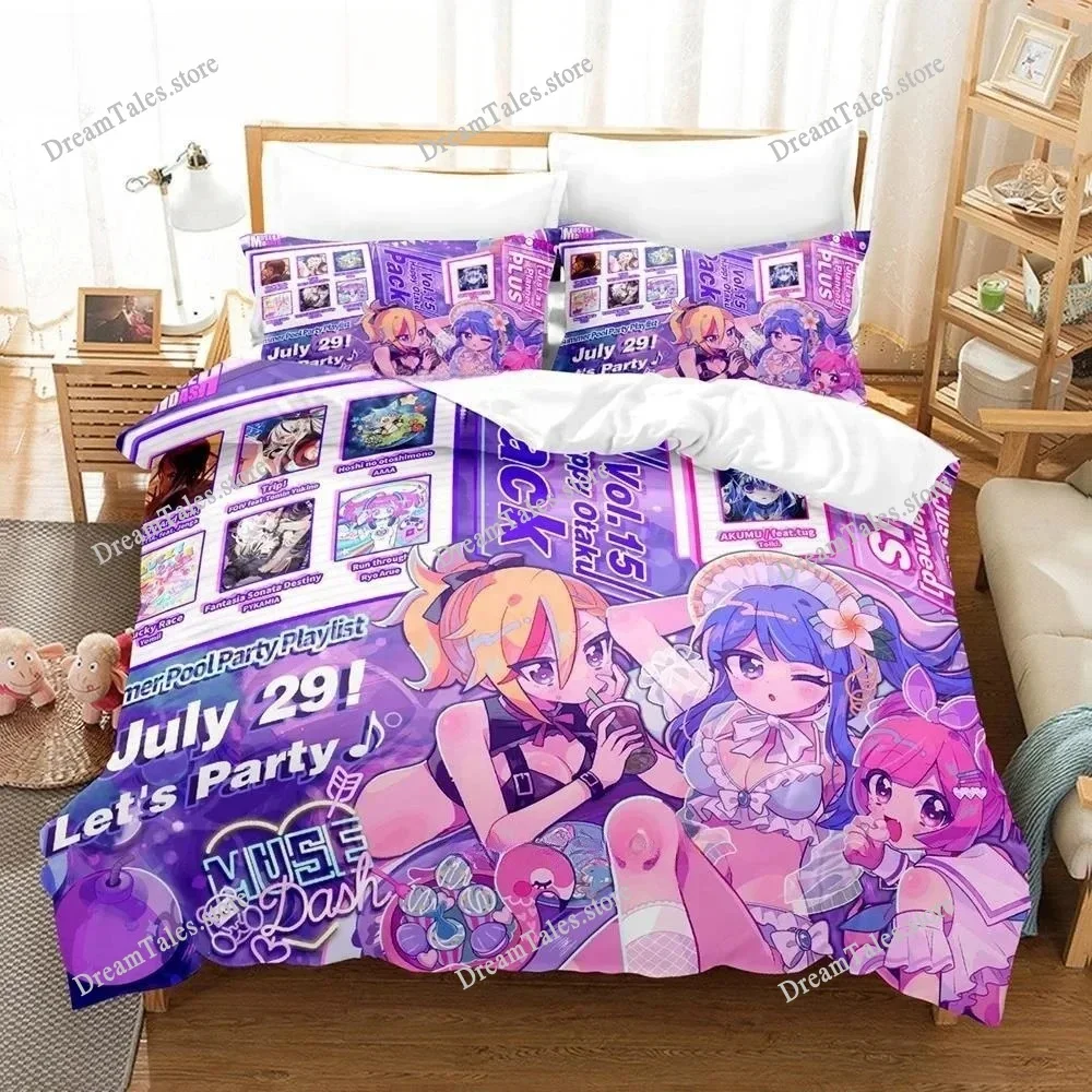 3D Print Music Game Muse Dash Bedding Set Duvet Cover Bed Set Quilt Cover Pillowcase Comforter King Queen Size Boys Adult
3D Print Music Game Muse Dash Bedding Set Duvet Cover Bed Set Quilt Cover Pillowcase Comforter King Queen Size Boys Adult