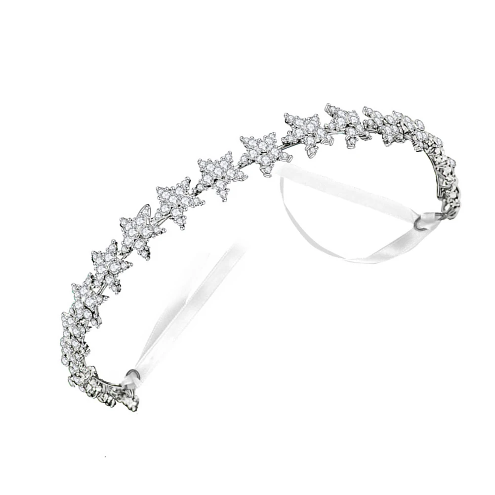 Elegant Crystal Star Tiara Crown For Women Wedding Bridal Hair Accessories Lightweight Durable Fairy Headdress Party Event Hair 
Elegant Crystal Star Tiara Crown For Women Wedding Bridal Hair Accessories Lightweight Durable Fairy Headdress Party Event Hair