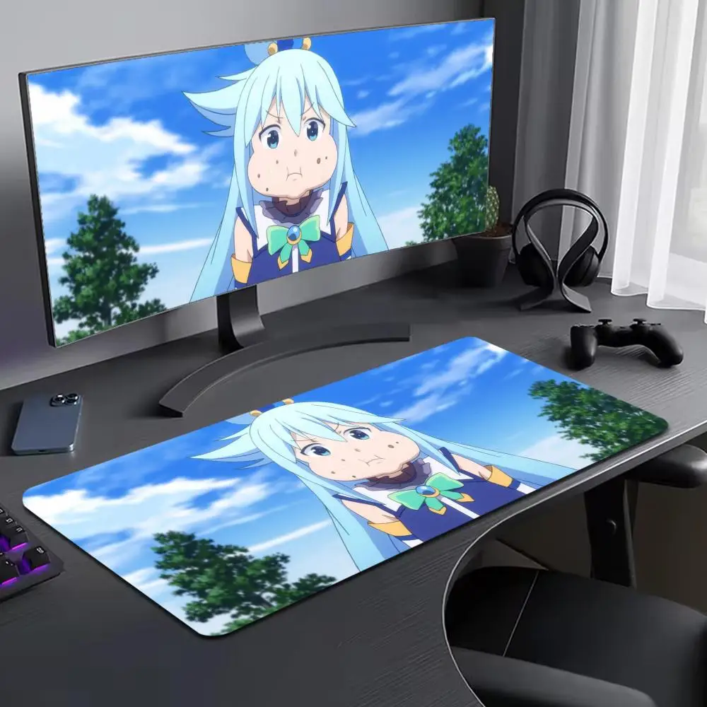 Konosuba Sad Aqua Mouse Pad Large Computer Mouse Pad Office Accessories XXL Pc Gamer Non-slip Deskmat Mousepad Keyboard Rubber
Konosuba Sad Aqua Mouse Pad Large Computer Mouse Pad Office Accessories XXL Pc Gamer Non-slip Deskmat Mousepad Keyboard Rubber