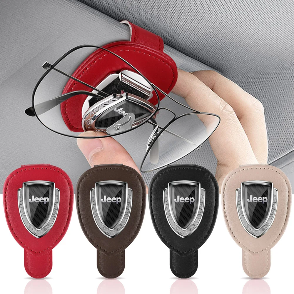 Car Sun Visor Glasses Clip Sunglasses Holder Card Case Auto Interior Accessories For JEEP GrandCherokee Renegade Wrangler valve
Car Sun Visor Glasses Clip Sunglasses Holder Card Case Auto Interior Accessories For JEEP GrandCherokee Renegade Wrangler valve