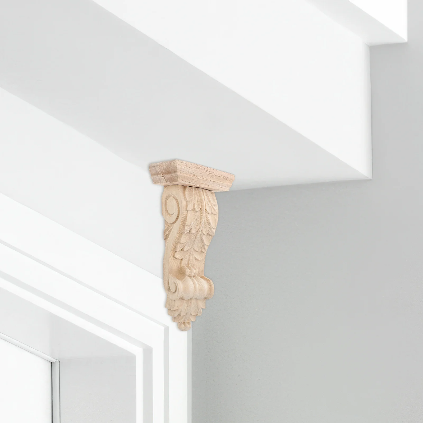 Roman Column Corner Flower Decoration Solid Wood Handcarved Corbels for Shelves Decorative Wooden Appliques Furniture Onlays
Roman Column Corner Flower Decoration Solid Wood Handcarved Corbels for Shelves Decorative Wooden Appliques Furniture Onlays