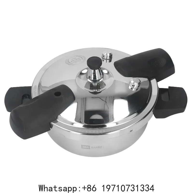1.8L 18cm Pressure Cooker Stainless Steel Safe Explosion Proof Pressure Cooker Pot for Gas Stove Induction Cooker
1.8L 18cm Pressure Cooker Stainless Steel Safe Explosion Proof Pressure Cooker Pot for Gas Stove Induction Cooker