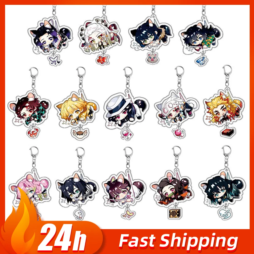 Demon Slayer аниме периферийные акриловые Nezuko Tanjirou брелок с персонажем мультфильма орнамент сумка кулон самурайские аксессуары подарки
Demon Slayer аниме периферийные акриловые Nezuko Tanjirou брелок с персонажем мультфильма орнамент сумка кулон самурайские аксессуары подарки