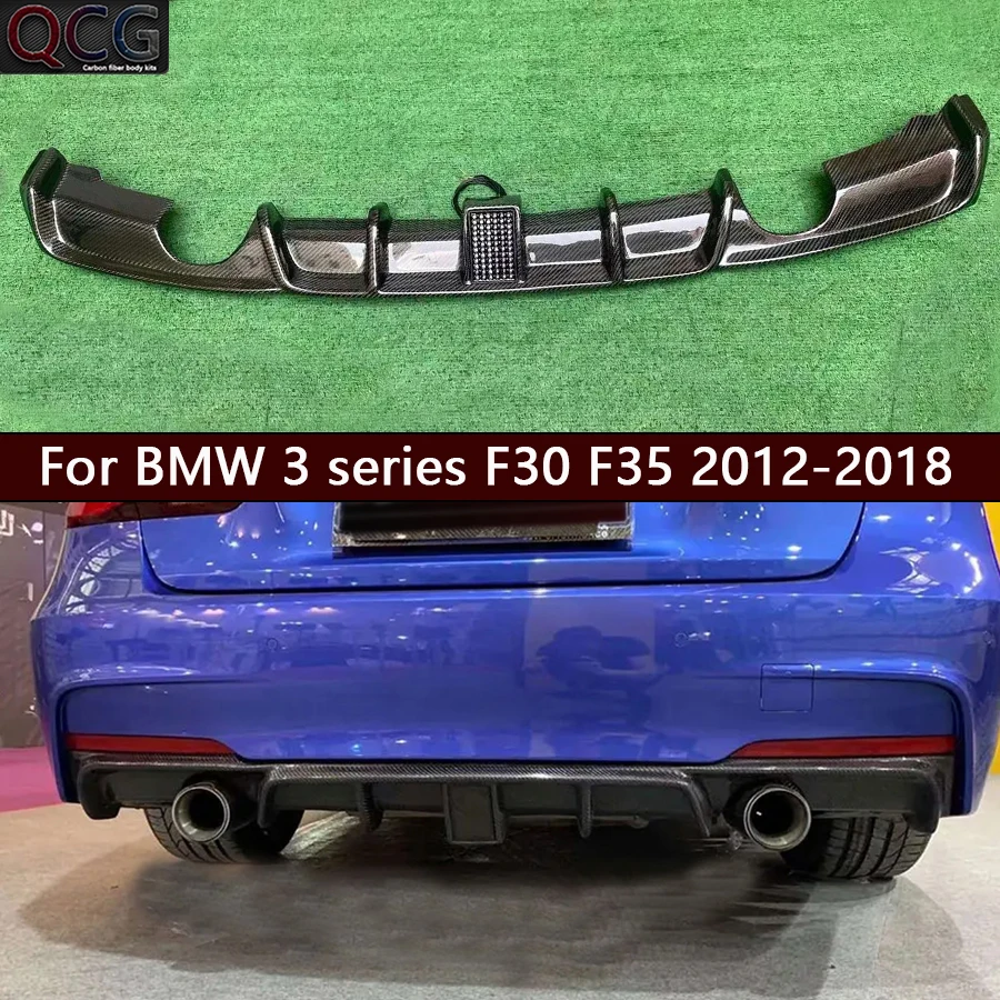 For BMW 3 series F30 F35 320i 330i Carbon Fiber Back lip Car Rear Bumper Diffuser Splitters Spoiler Car Accessories body kit
For BMW 3 series F30 F35 320i 330i Carbon Fiber Back lip Car Rear Bumper Diffuser Splitters Spoiler Car Accessories body kit