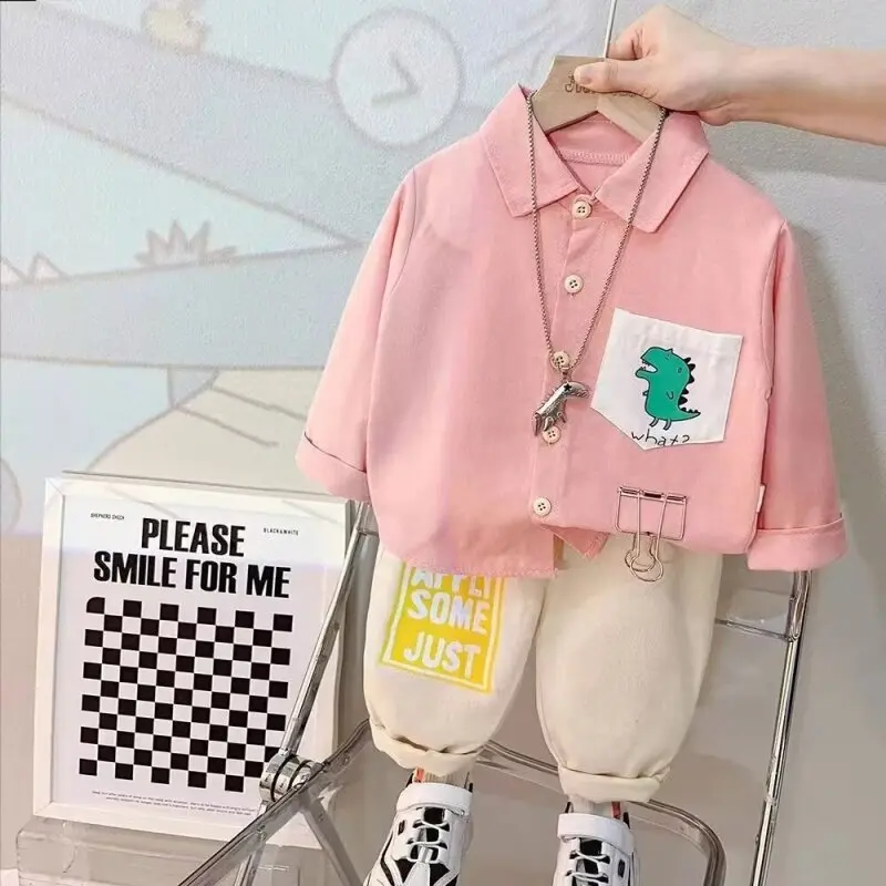 0-6 years old children's boys clothes suits kids boy polo shirt long-sleeved shirt trousers 2-piece set
0-6 years old children's boys clothes suits kids boy polo shirt long-sleeved shirt trousers 2-piece set