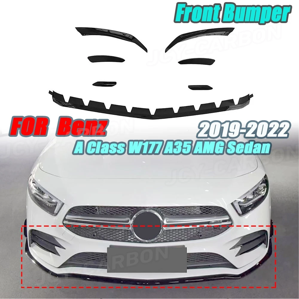 Передний бампер, молдинг, накладка Canard Splitters для Mercedes Benz A Class W177 A35 AMG Sedan 2019 2020 2022 A Style
Передний бампер, молдинг, накладка Canard Splitters для Mercedes Benz A Class W177 A35 AMG Sedan 2019 2020 2022 A Style