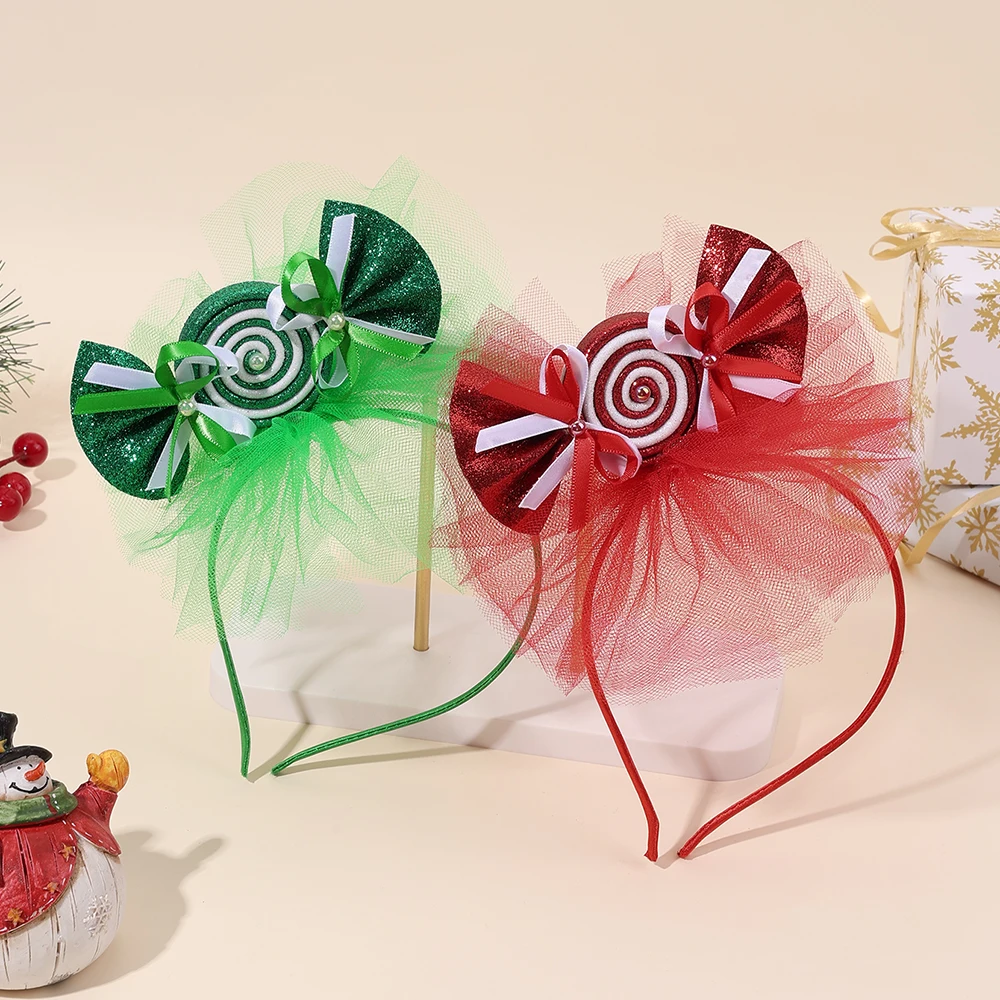 Рождественская блестящая повязка на голову ярких цветов, милая тюлевая сетчатая повязка на голову с бантом из бисера, милый обруч для волос ярких цветов для девочек, головные уборы, аксессуары для волос
Рождественская блестящая повязка на голову ярких цветов, милая тюлевая сетчатая повязка на голову с бантом из бисера, милый обруч для волос ярких цветов для девочек, головные уборы, аксессуары для волос