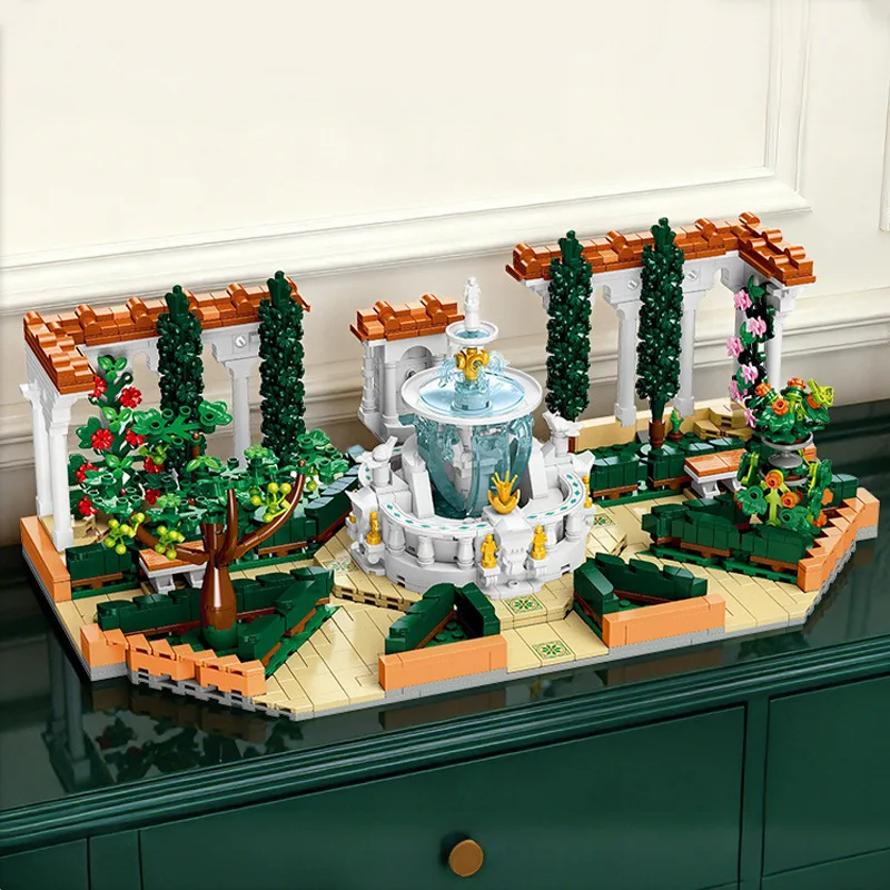 57032 City Street Scene Fountain Plaza Building Blocks DIY MOC Model Architecture Desktop Decor Adult Collectible Gift Holiday
57032 City Street Scene Fountain Plaza Building Blocks DIY MOC Model Architecture Desktop Decor Adult Collectible Gift Holiday