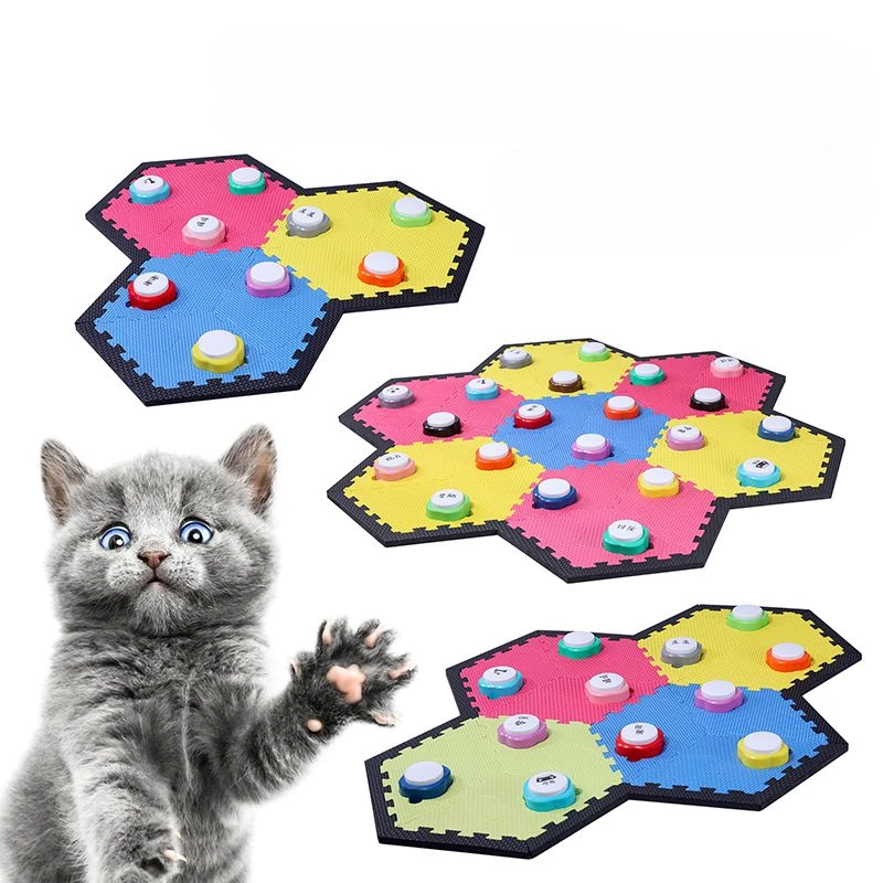 Mini Pet Recordable Communication Small Button Cat Toy Dog Dialogue Trainings Speaking Buttons Pronunciation Box
Mini Pet Recordable Communication Small Button Cat Toy Dog Dialogue Trainings Speaking Buttons Pronunciation Box