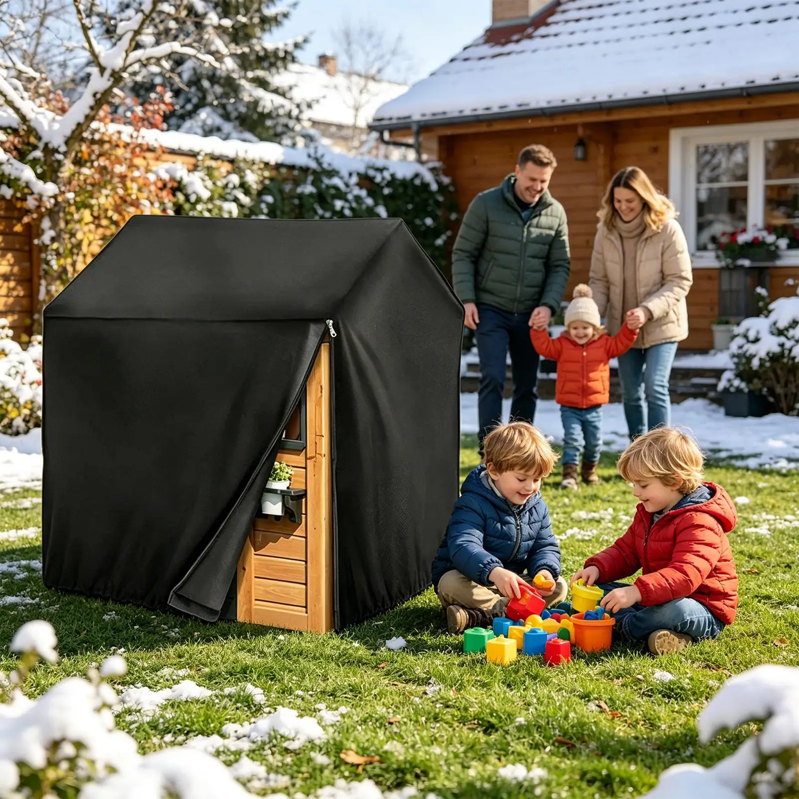 Outdoor Playhouse Covers Sun Protection Weather Resistant Outdoor Kids Playhouse Cover for Backyard Patio Garden Outside Home
Outdoor Playhouse Covers Sun Protection Weather Resistant Outdoor Kids Playhouse Cover for Backyard Patio Garden Outside Home