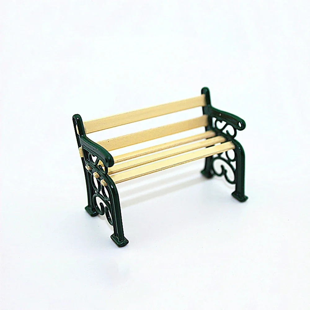1Pcs 1/12 Doll House Miniature Park Bench Simulation Furniture Chair Model Toys for Mini Decoration Dollhouse Accessories
1Pcs 1/12 Doll House Miniature Park Bench Simulation Furniture Chair Model Toys for Mini Decoration Dollhouse Accessories