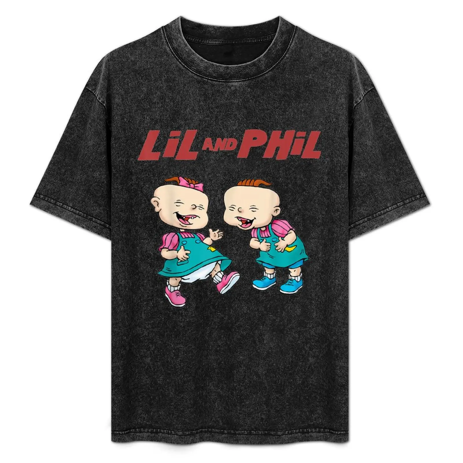 Rug.ratszz Lil And Phil Laughing Poster T-Shirt Water Resistant Casual T-Shirt
Rug.ratszz Lil And Phil Laughing Poster T-Shirt Water Resistant Casual T-Shirt