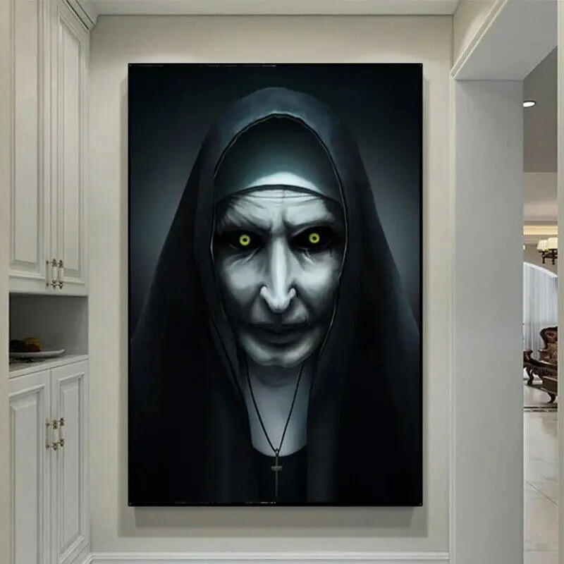 The Nun Horror Movie, Art Silk Poster Print For Living Room Decor, Home Wall Picture
The Nun Horror Movie, Art Silk Poster Print For Living Room Decor, Home Wall Picture