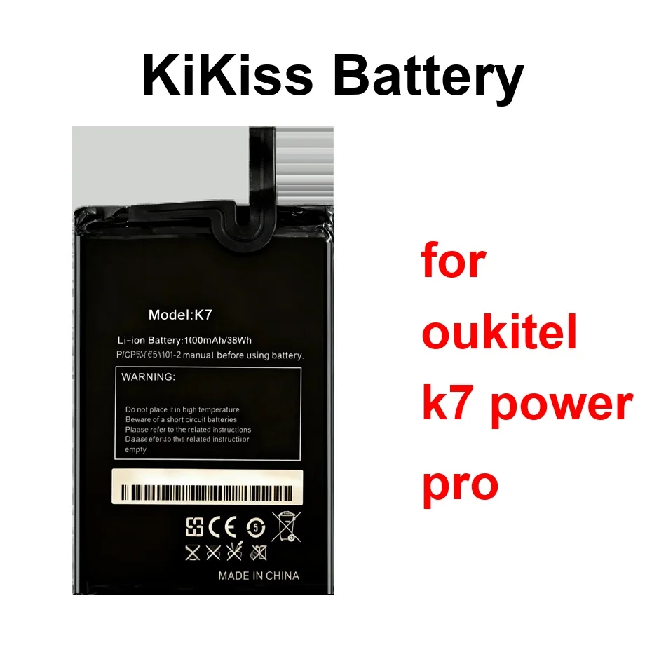 Mobile Phone Battery Durable 10000Mah For Oukitel K7 Power Pro
Mobile Phone Battery Durable 10000Mah For Oukitel K7 Power Pro