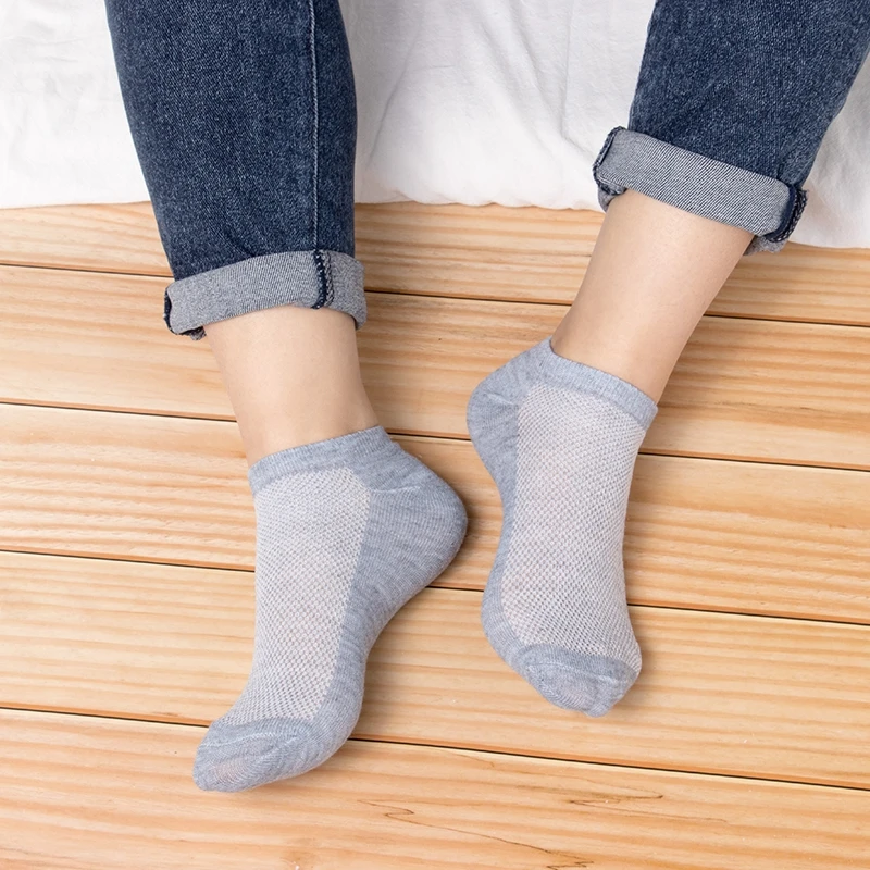 10 Pairs/Lot Breathable Men's Socks Short Ankle Elastic Mesh Cotton Business Unisex Sock High Quality Plus Size EU38-43 Socks
10 Pairs/Lot Breathable Men's Socks Short Ankle Elastic Mesh Cotton Business Unisex Sock High Quality Plus Size EU38-43 Socks