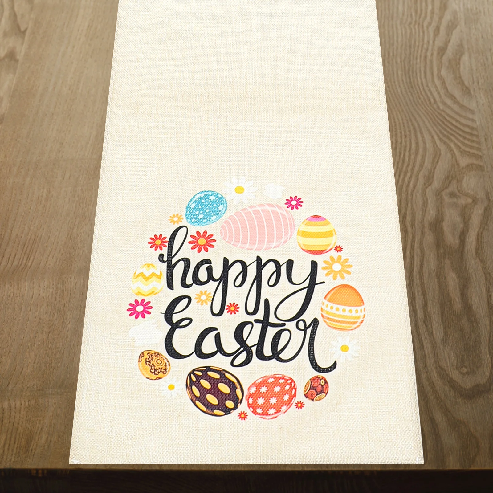Spring Table Runner Easter Theme Linen Cloth Decor for Dining Table Coffee Desk Mantel Festive Holiday Decoration
Spring Table Runner Easter Theme Linen Cloth Decor for Dining Table Coffee Desk Mantel Festive Holiday Decoration