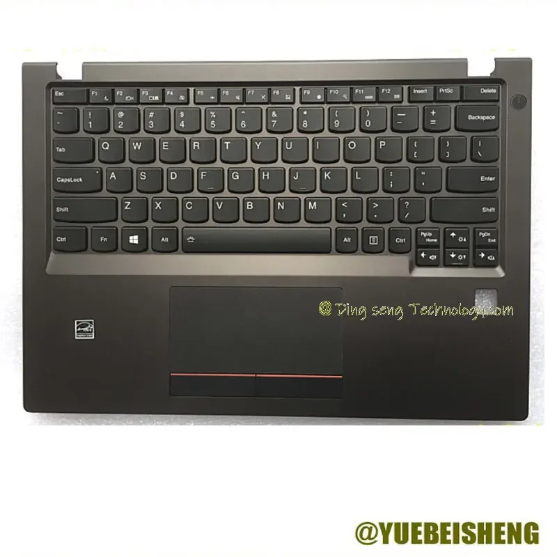 YUEBEISHENG NEW For Lenovo V730-13 pamlrest US Keyboard upper cover Touchpad with FP hole
YUEBEISHENG NEW For Lenovo V730-13 pamlrest US Keyboard upper cover Touchpad with FP hole