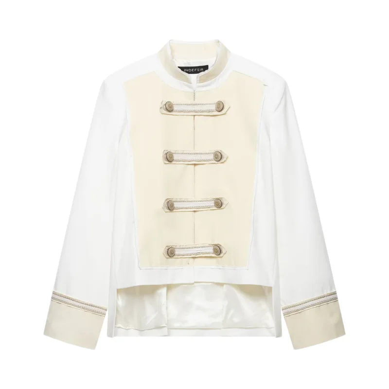 Dave&Di Women's 2026 Summer New Product Long Sleeve High Collar Knot Buckle Decoration Coat For Women
Dave&Di Women's 2026 Summer New Product Long Sleeve High Collar Knot Buckle Decoration Coat For Women
