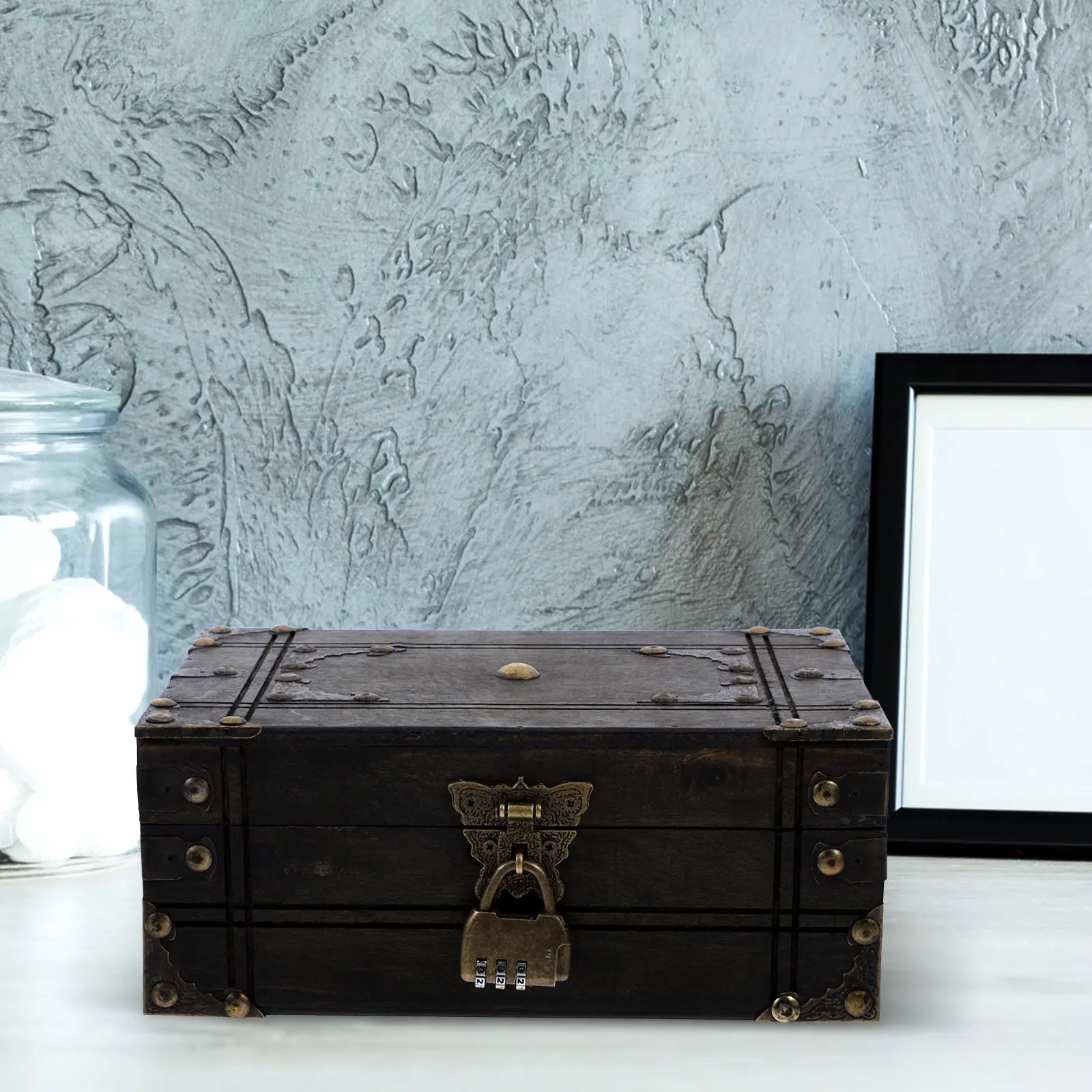 Retro Storage Box Vintage Jewelry Case Small Keepsake Treasure Box Wooden Chest Multipurpose Jewelry Organizer Trinket Storage
Retro Storage Box Vintage Jewelry Case Small Keepsake Treasure Box Wooden Chest Multipurpose Jewelry Organizer Trinket Storage