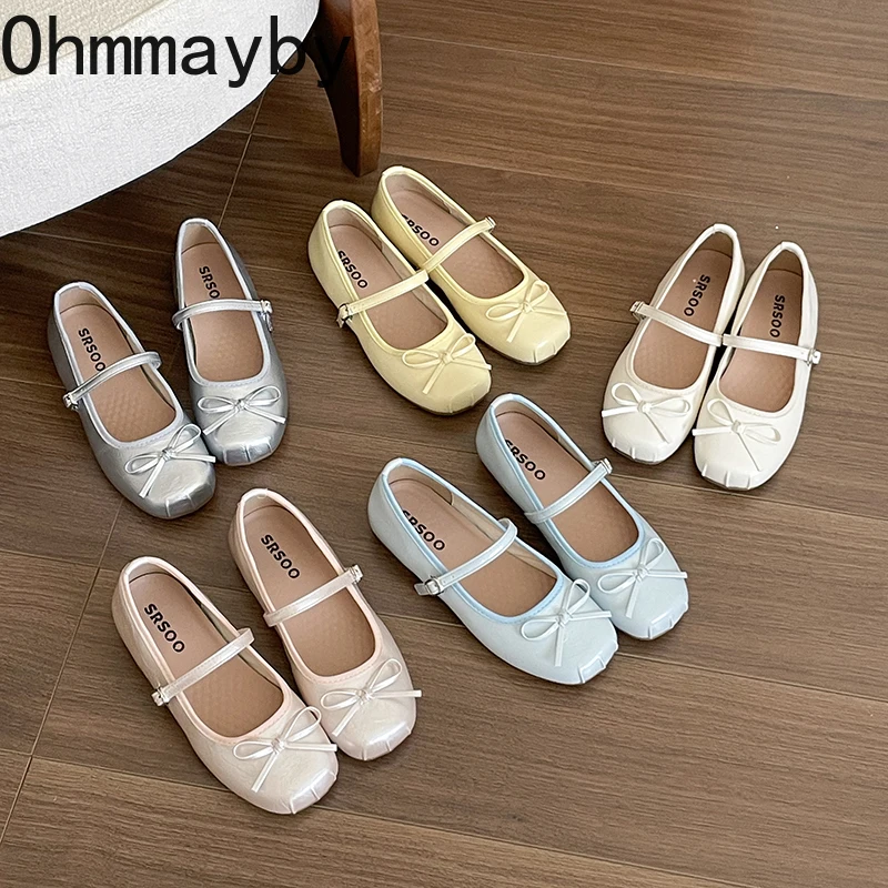 2026 Spring Summer Women Bow Mary Jane Flats Sweet Elegant Ballet Style Ladies Soft Party Lightweight Dress Flat Shoes
2026 Spring Summer Women Bow Mary Jane Flats Sweet Elegant Ballet Style Ladies Soft Party Lightweight Dress Flat Shoes