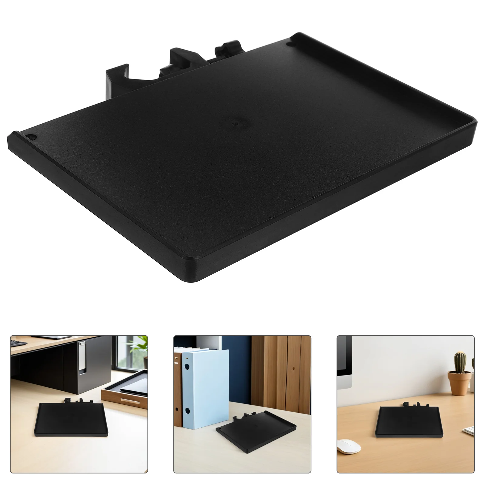 2Pcs Clamp-on Mic Stand Tray for Microphone and Sound Card - Sturdy Organizer Platform for Live Streaming Desk Setup
2Pcs Clamp-on Mic Stand Tray for Microphone and Sound Card - Sturdy Organizer Platform for Live Streaming Desk Setup