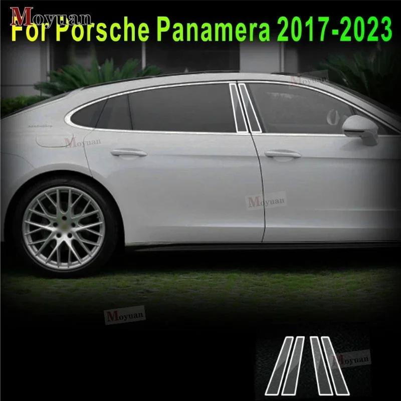 For Porsche Panamera 2017-2023 TPU Transparent Protect Film Exterior Windows BC Center Pillar Strips Car Sticker Car Accessories
For Porsche Panamera 2017-2023 TPU Transparent Protect Film Exterior Windows BC Center Pillar Strips Car Sticker Car Accessories