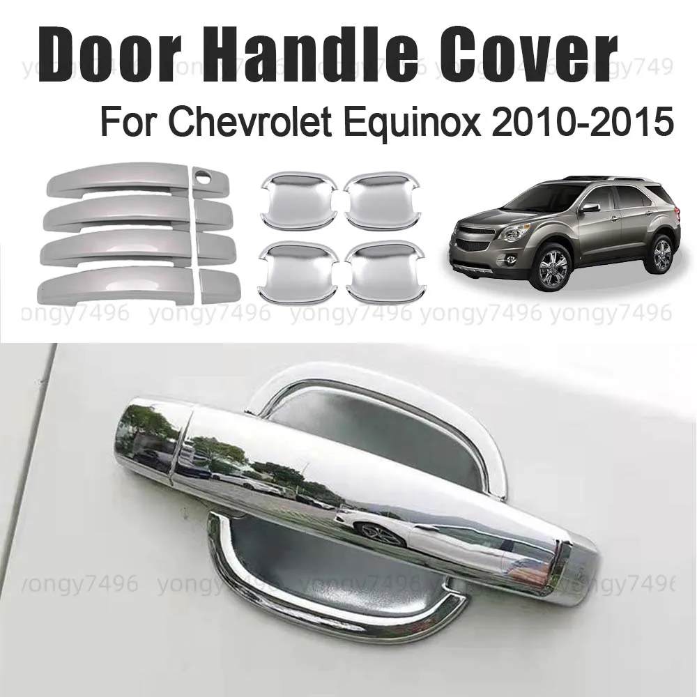 Обновление автомобиля, хромированная, серебряная крышка дверной ручки из углеродного волокна для Chevrolet Equinox 2010 2011 2012 2013 2014 2015, автомобильные аксессуары
Обновление автомобиля, хромированная, серебряная крышка дверной ручки из углеродного волокна для Chevrolet Equinox 2010 2011 2012 2013 2014 2015, автомобильные аксессуары