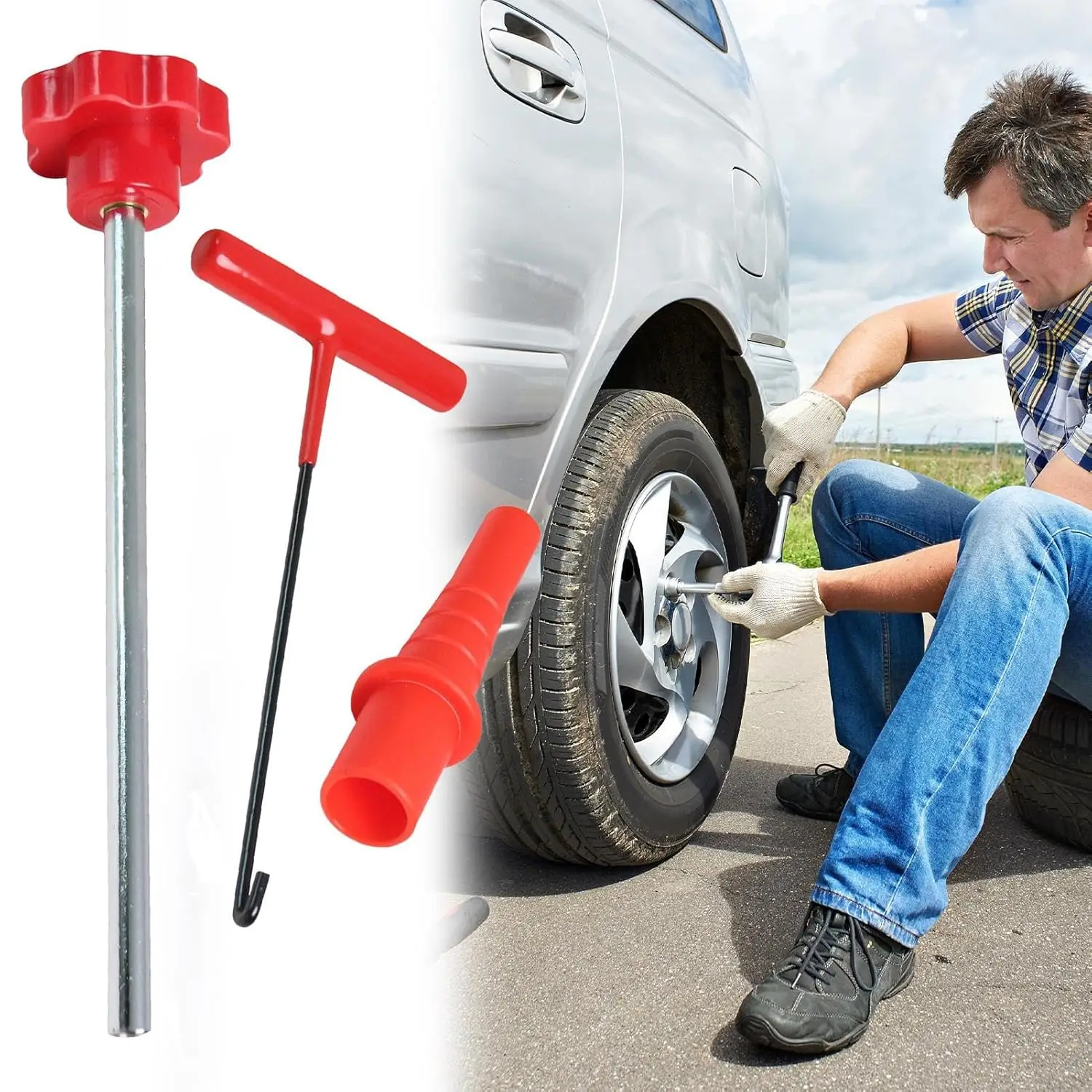 Tire Valve Stem Removal and Installation Tool Set 3pcs Alloy Non Slip Valve Core Repair Kit for Car Motorcycle Bike ATV
Tire Valve Stem Removal and Installation Tool Set 3pcs Alloy Non Slip Valve Core Repair Kit for Car Motorcycle Bike ATV