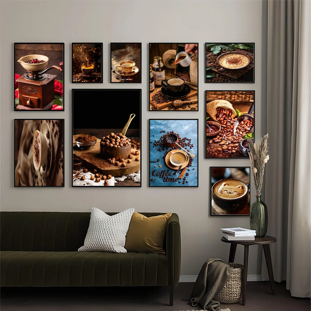 Coffee Bean Tools DIY Sticky Poster Waterproof Paper Sticker Coffee House Bar Home Decor
Coffee Bean Tools DIY Sticky Poster Waterproof Paper Sticker Coffee House Bar Home Decor