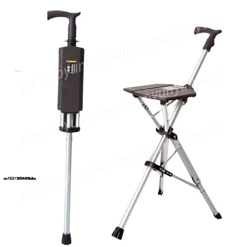 110KG Load Bearing Foldable Aluminum Alloy Adjustable Elderly Crutch Seat Multifunctional Portable Fishing Stool Walking
110KG Load Bearing Foldable Aluminum Alloy Adjustable Elderly Crutch Seat Multifunctional Portable Fishing Stool Walking