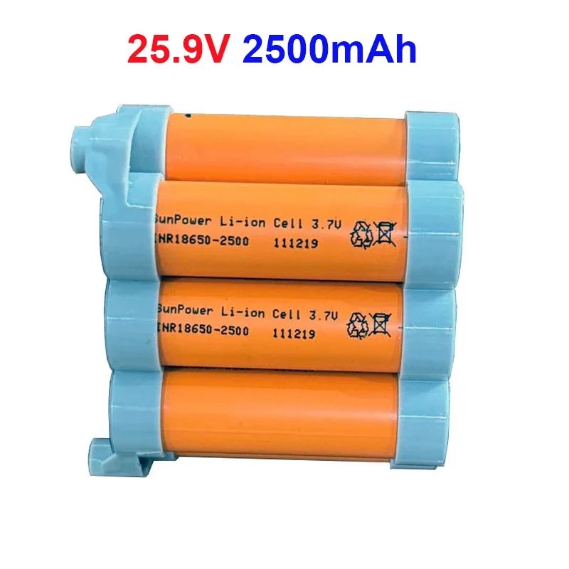 25.9V 2500mAh Original 7S1P-25.9V-64.75Wh-126 Rechargeable Li-ion Battery for Roidmi Z1/Z1Air Vacuum Cleaner Battery
25.9V 2500mAh Original 7S1P-25.9V-64.75Wh-126 Rechargeable Li-ion Battery for Roidmi Z1/Z1Air Vacuum Cleaner Battery