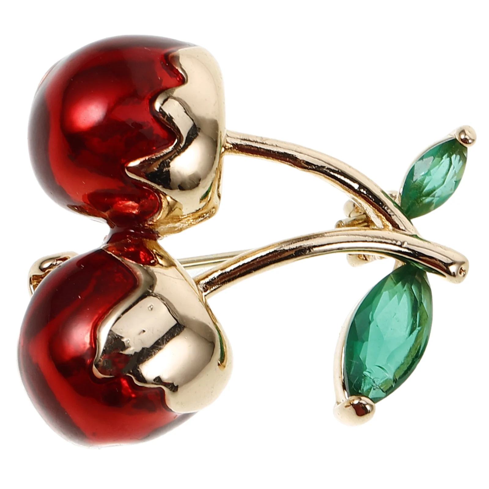 Green Zircon Cherry Brooch Pin Elegant Clothing Lapel Sweater Accessory Decorative Fashion Jewelry Gift Brooches For Women
Green Zircon Cherry Brooch Pin Elegant Clothing Lapel Sweater Accessory Decorative Fashion Jewelry Gift Brooches For Women