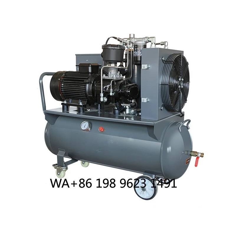 7.5KW 2 in 1 Portable PM VFD Screw Air Compressor 160L Tank 10Bar 220V With Wheels Industrial Us
7.5KW 2 in 1 Portable PM VFD Screw Air Compressor 160L Tank 10Bar 220V With Wheels Industrial Us